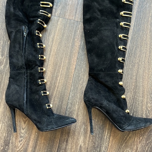 Stella Luna 15-Buckle Boots - Picture 3 of 14